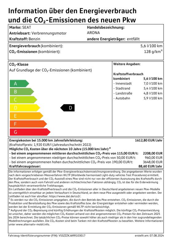 Arona Paket   Fr   Label